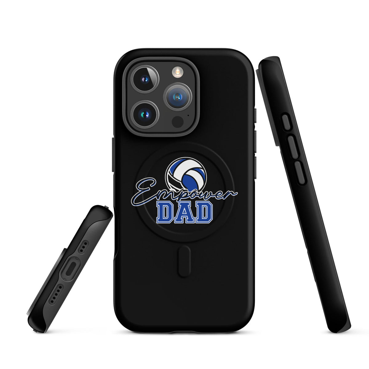 Magsafe Tough Case for iPhone | Empower Volleyball Club | Dad Crest Logo