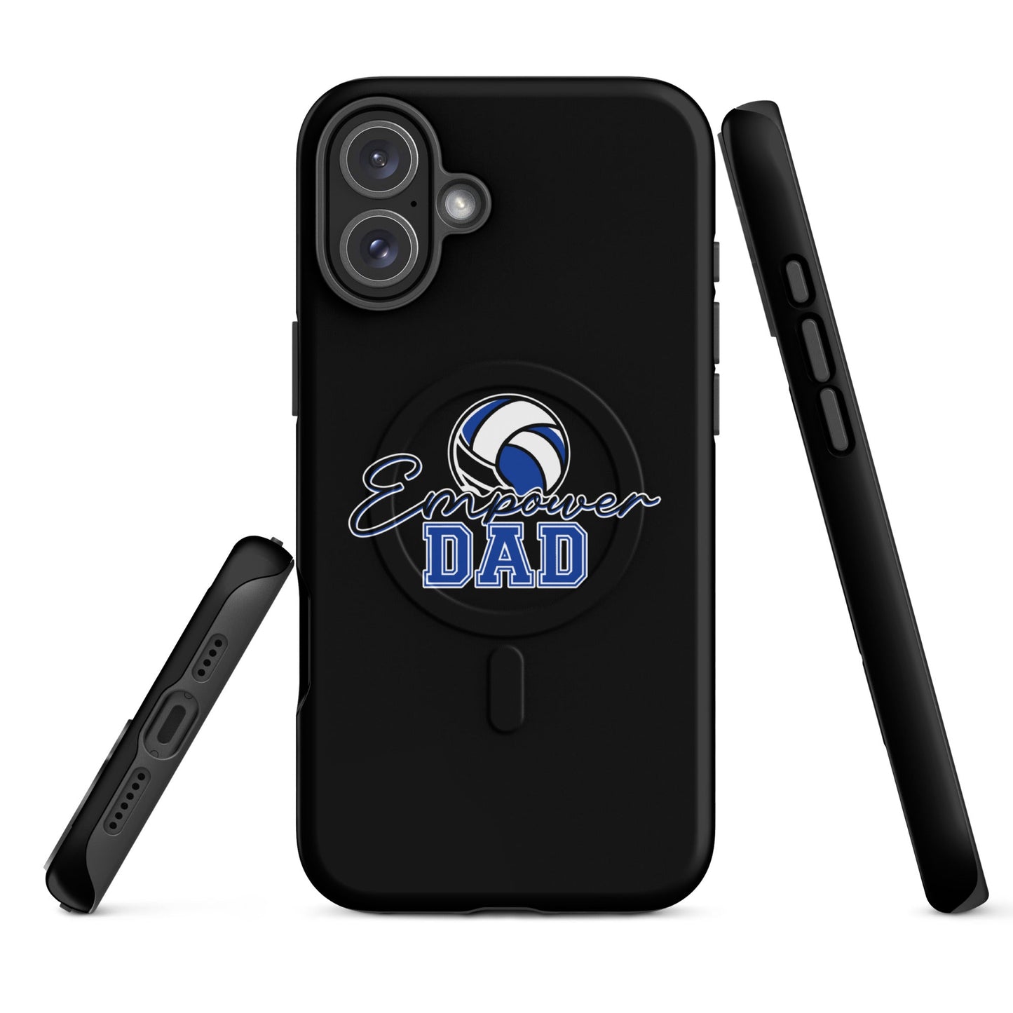 Magsafe Tough Case for iPhone | Empower Volleyball Club | Dad Crest Logo