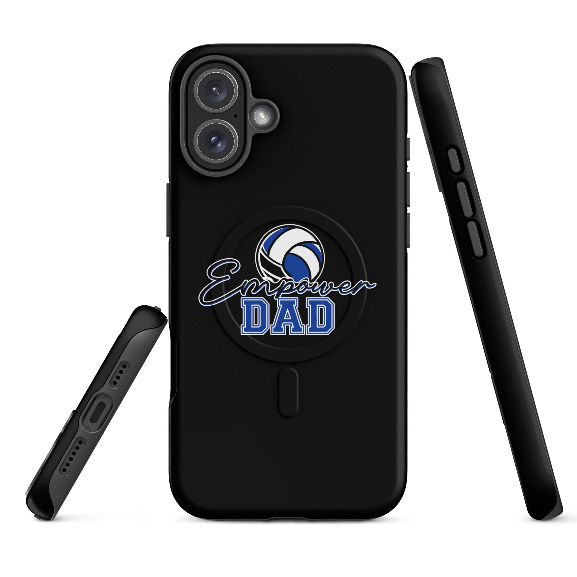 Magsafe Tough Case for iPhone | Empower Volleyball Club | Dad Crest Logo