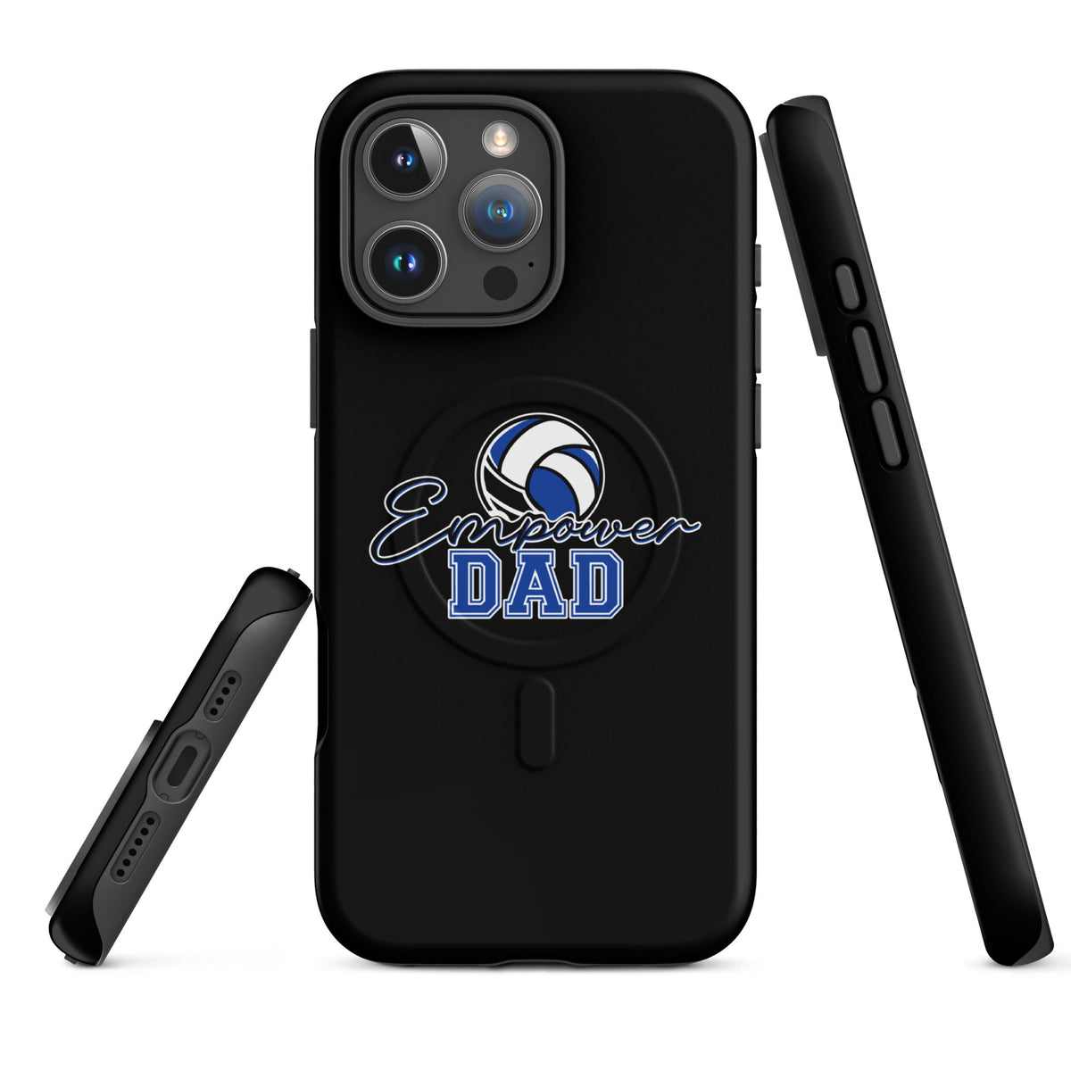Magsafe Tough Case for iPhone | Empower Volleyball Club | Dad Crest Logo