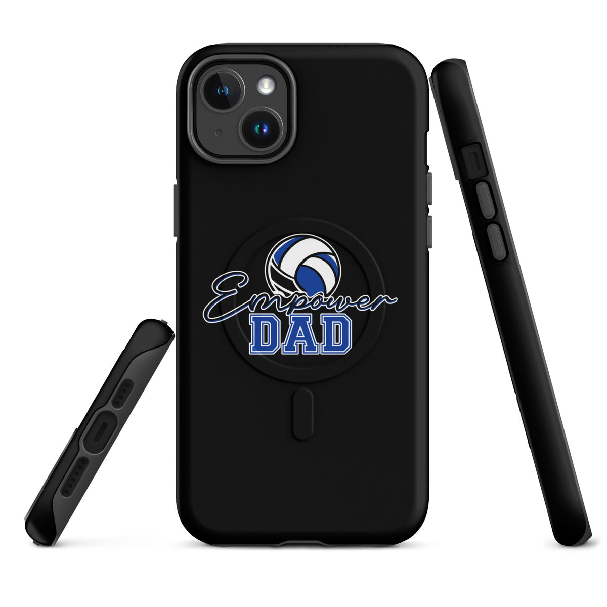 Magsafe Tough Case for iPhone | Empower Volleyball Club | Dad Crest Logo
