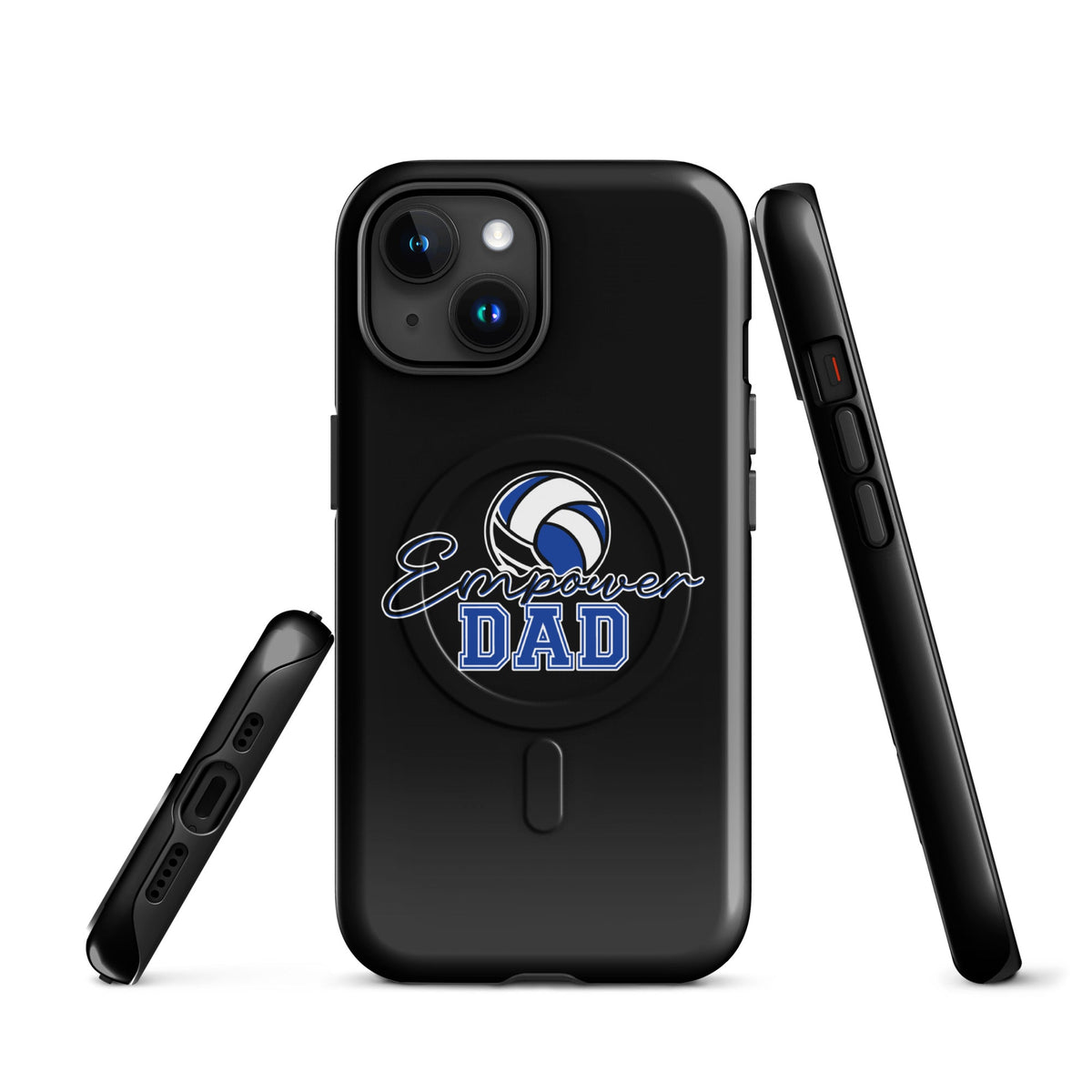 Magsafe Tough Case for iPhone | Empower Volleyball Club | Dad Crest Logo