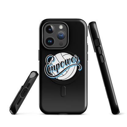 Magsafe Tough Case for iPhone | Empower Volleyball Club | Emblem Logo