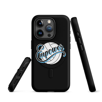 Magsafe Tough Case for iPhone | Empower Volleyball Club | Emblem Logo