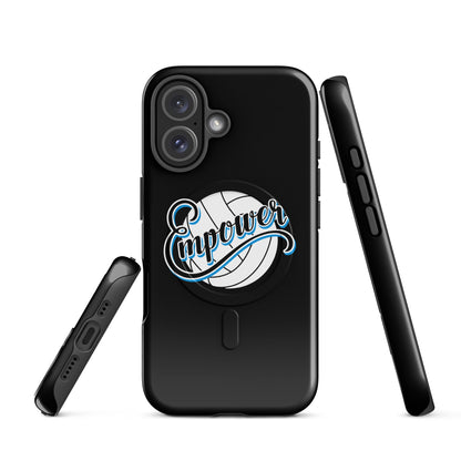 Magsafe Tough Case for iPhone | Empower Volleyball Club | Emblem Logo