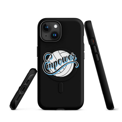 Magsafe Tough Case for iPhone | Empower Volleyball Club | Emblem Logo