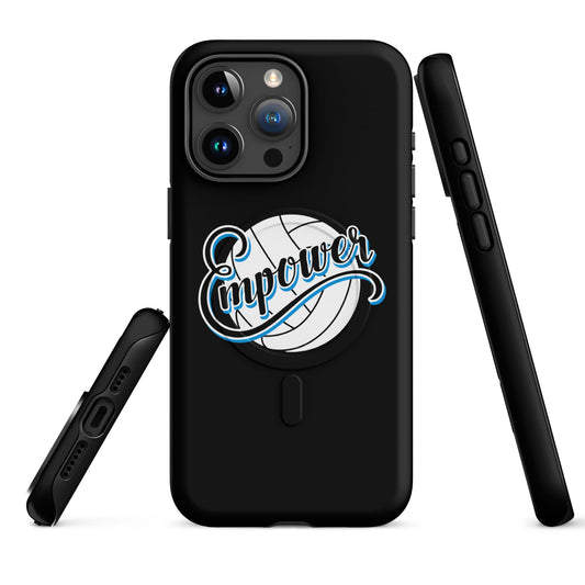 Magsafe Tough Case for iPhone | Empower Volleyball Club | Emblem Logo