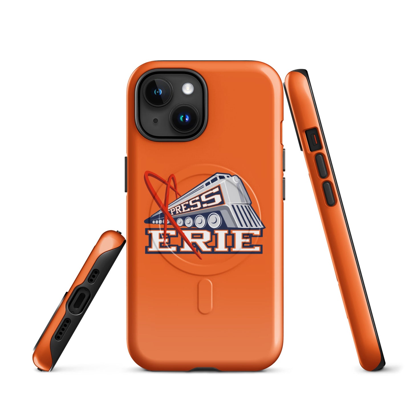 Magsafe Tough Case for iPhone | Erie Express Football | Locomotive Logo
