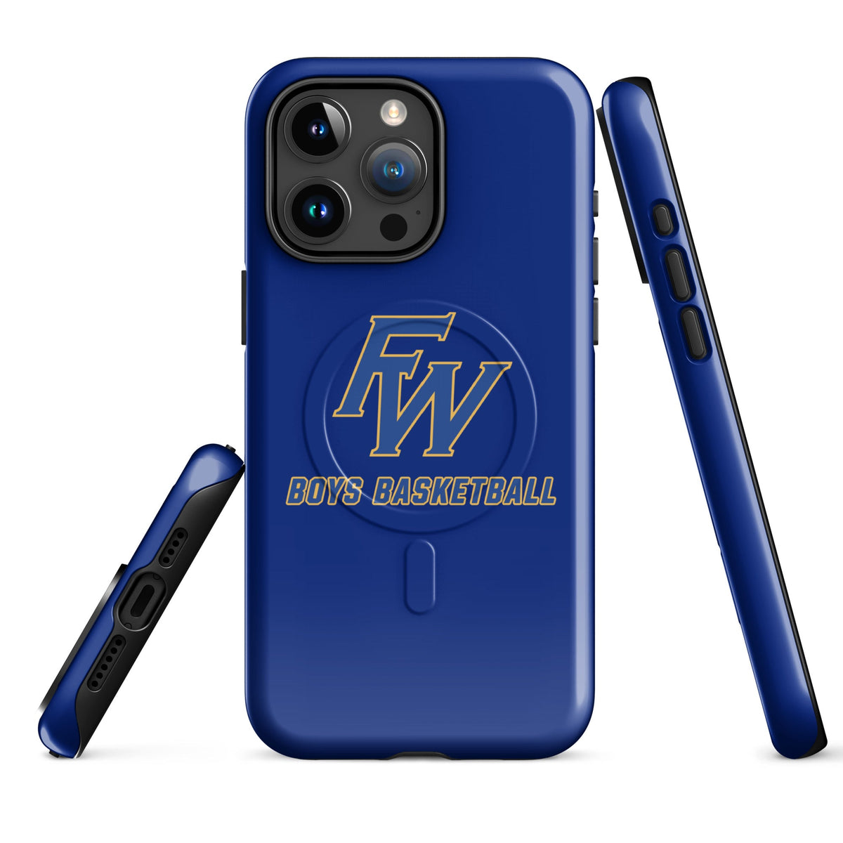 Magsafe Tough Case for iPhone | Fayette Ware Boys Basketball | FW Crest Logo