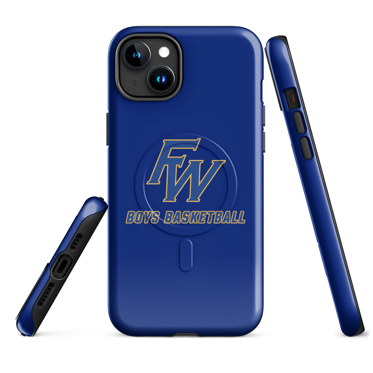 Magsafe Tough Case for iPhone | Fayette Ware Boys Basketball | FW Crest Logo