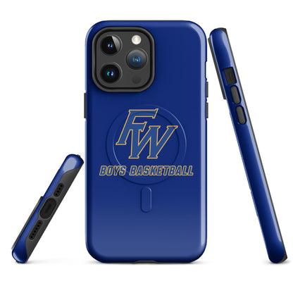Magsafe Tough Case for iPhone | Fayette Ware Boys Basketball | FW Crest Logo