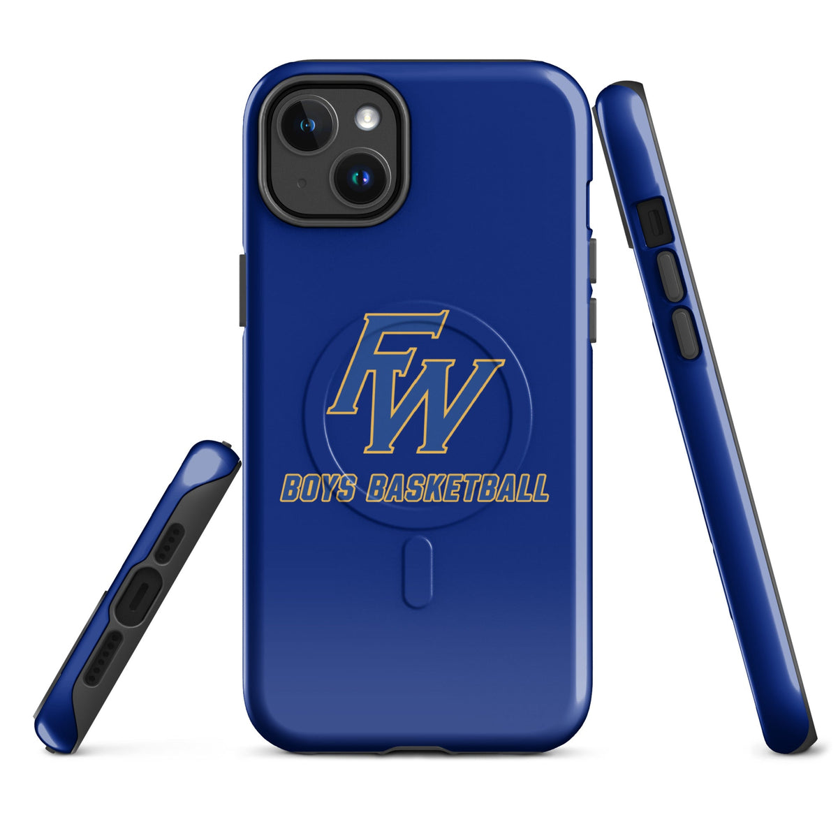 Magsafe Tough Case for iPhone | Fayette Ware Boys Basketball | FW Crest Logo