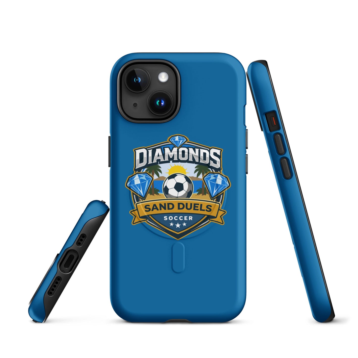 Magsafe Tough Case for iPhone | FC Charles: Diamonds | Crest Logo