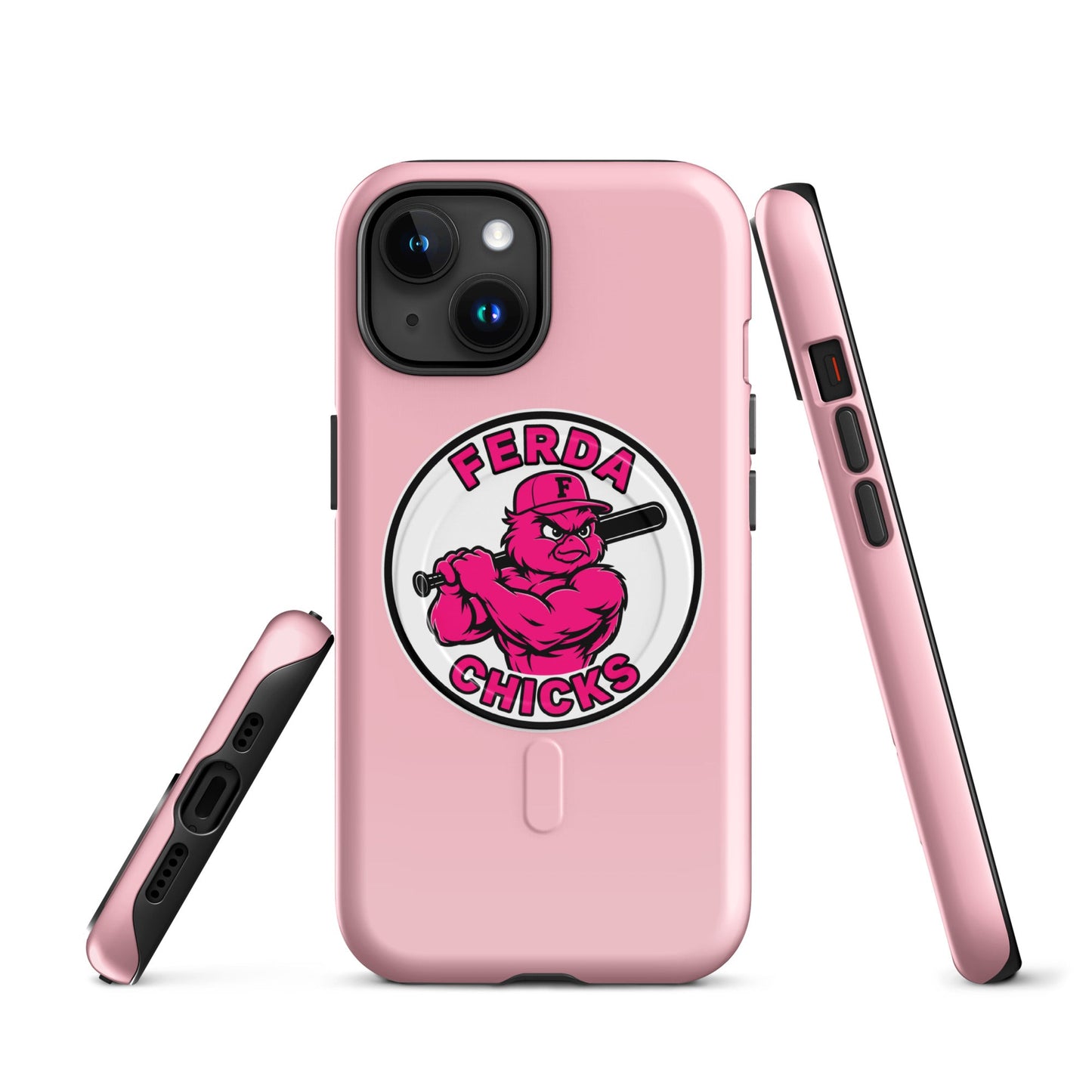 Magsafe Tough Case for iPhone | FerDa Chicks | Badge Logo