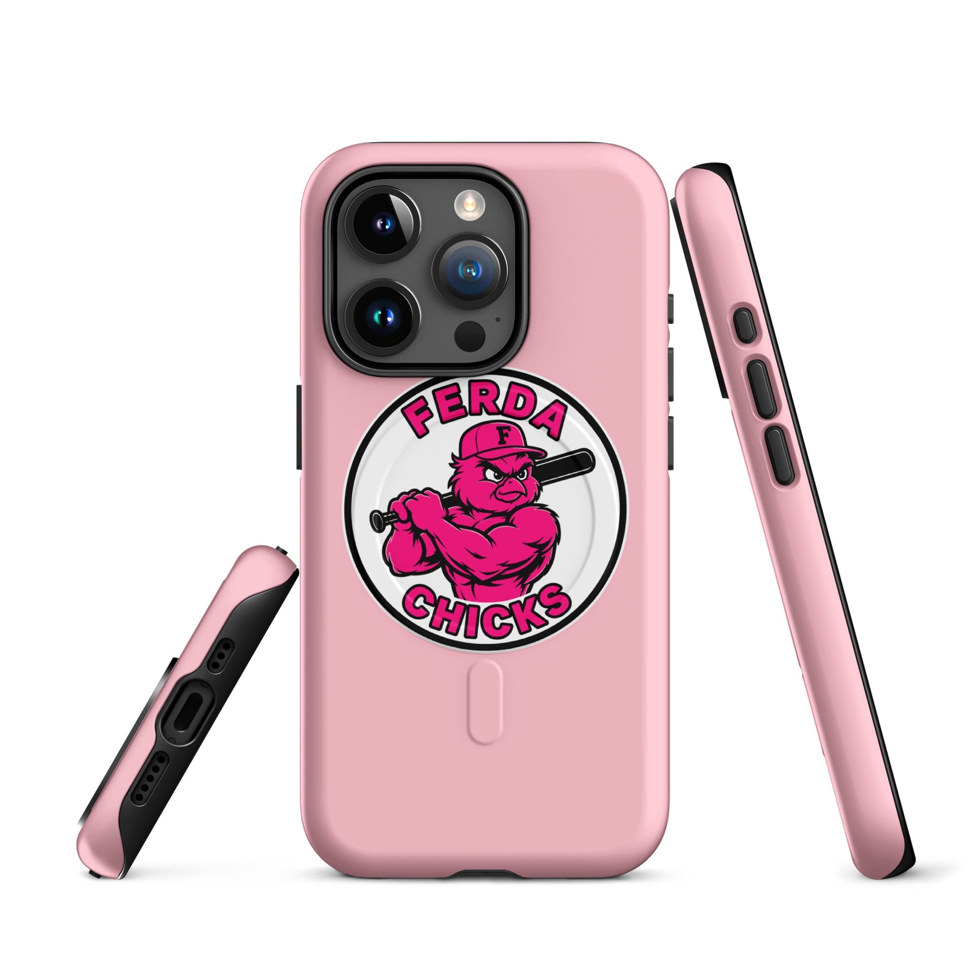 Magsafe Tough Case for iPhone | FerDa Chicks | Badge Logo