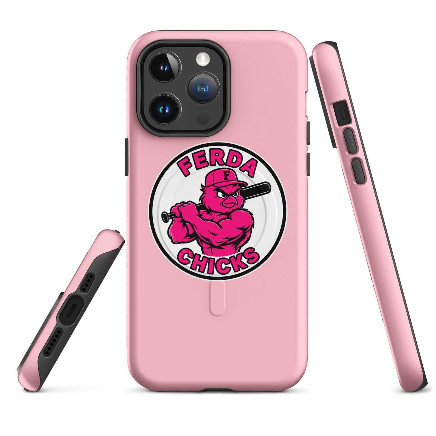 Magsafe Tough Case for iPhone | FerDa Chicks | Badge Logo