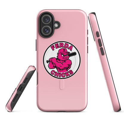 Magsafe Tough Case for iPhone | FerDa Chicks | Badge Logo