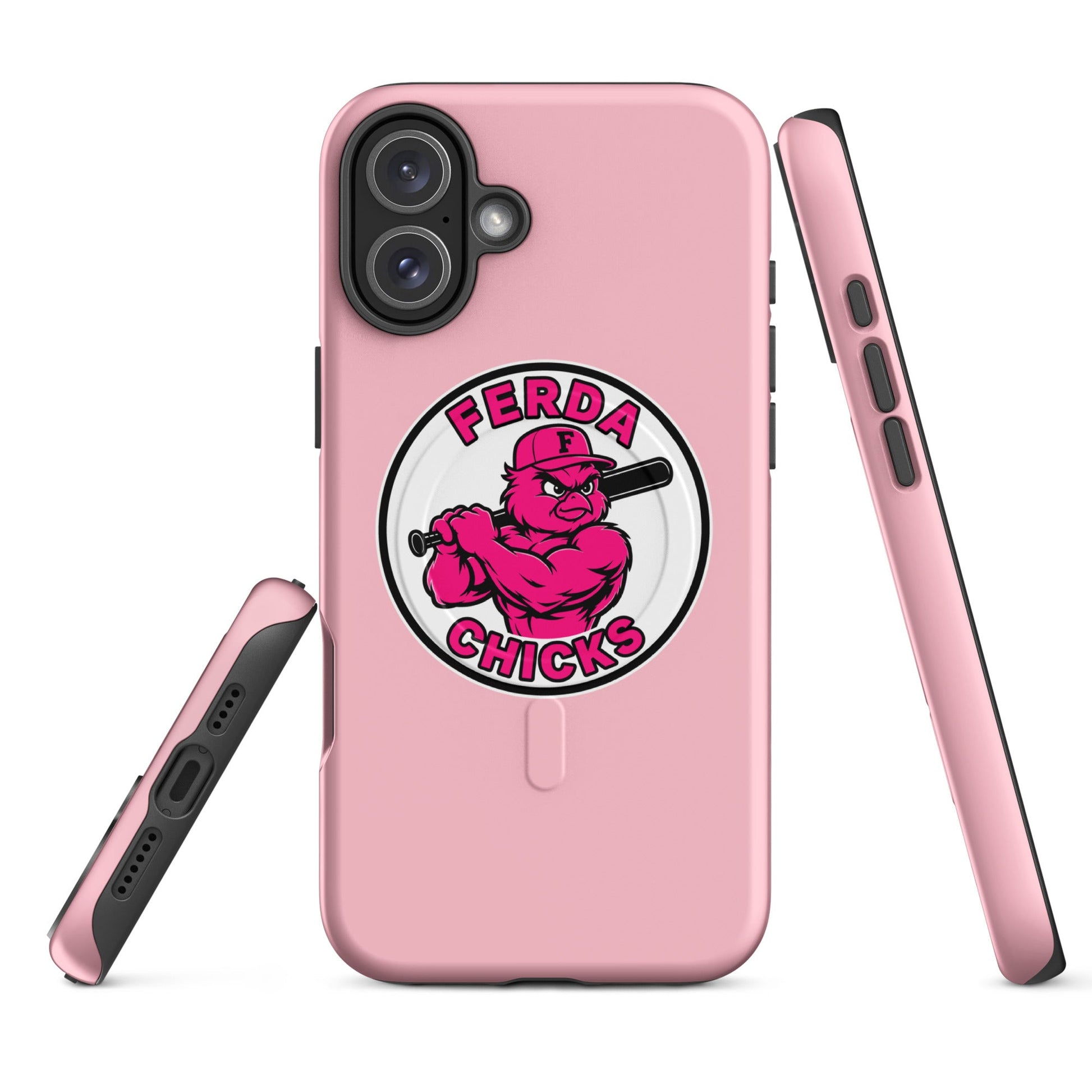 Magsafe Tough Case for iPhone | FerDa Chicks | Badge Logo