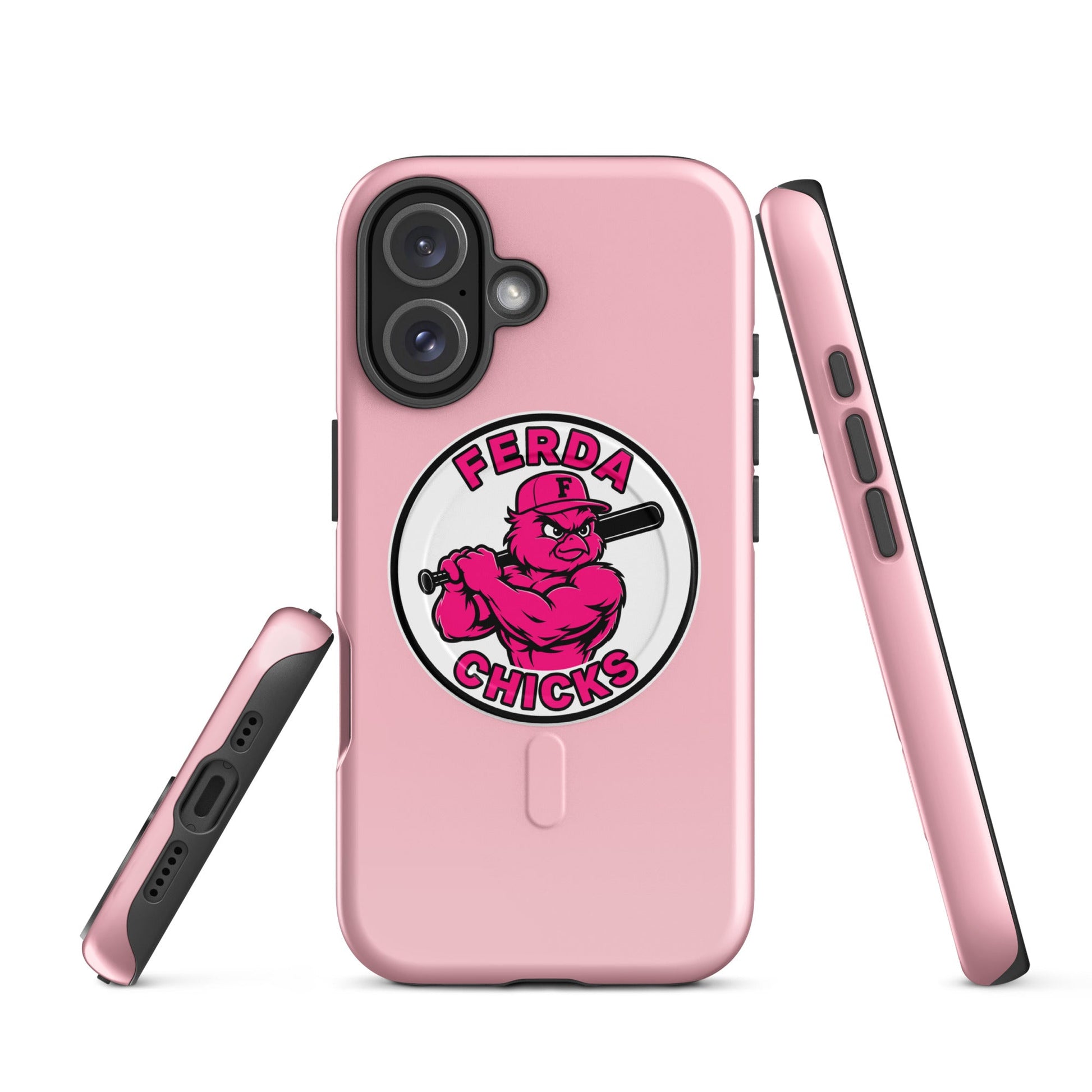 Magsafe Tough Case for iPhone | FerDa Chicks | Badge Logo