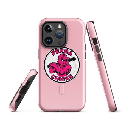 Magsafe Tough Case for iPhone | FerDa Chicks | Badge Logo