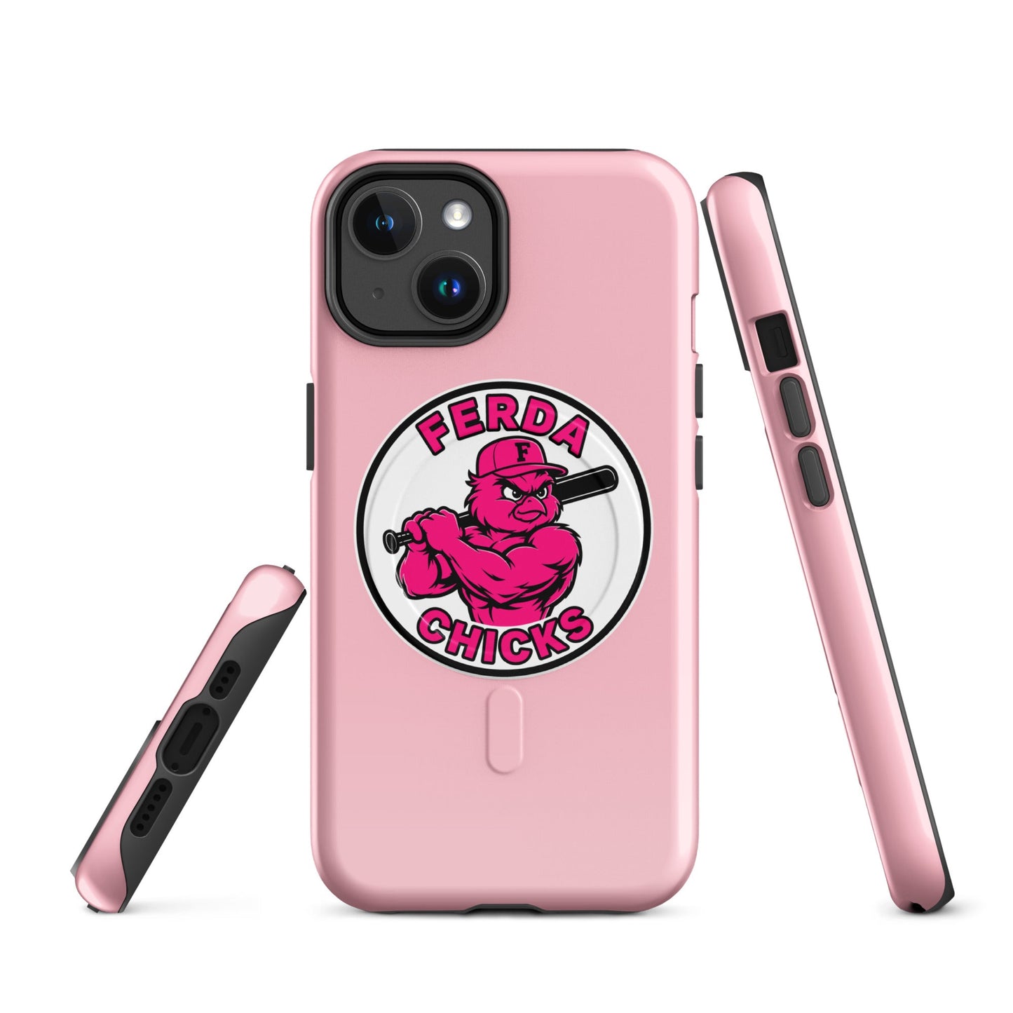 Magsafe Tough Case for iPhone | FerDa Chicks | Badge Logo