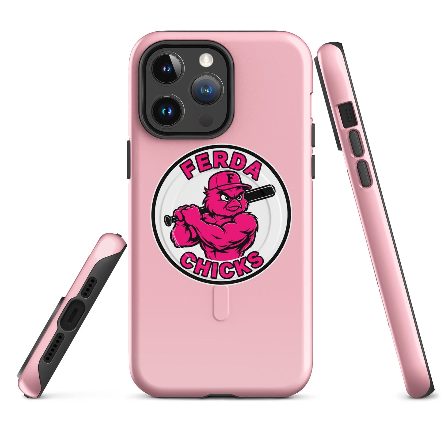 Magsafe Tough Case for iPhone | FerDa Chicks | Badge Logo