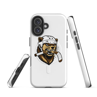 Magsafe Tough Case for iPhone | Fighting Mongooses Hockey Club | Mascot Logo