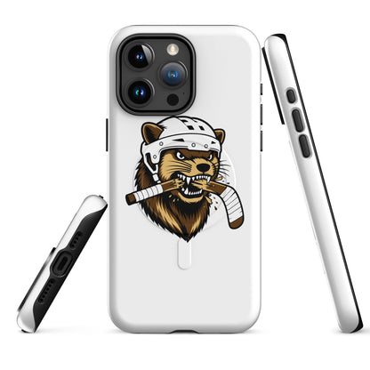 Magsafe Tough Case for iPhone | Fighting Mongooses Hockey Club | Mascot Logo
