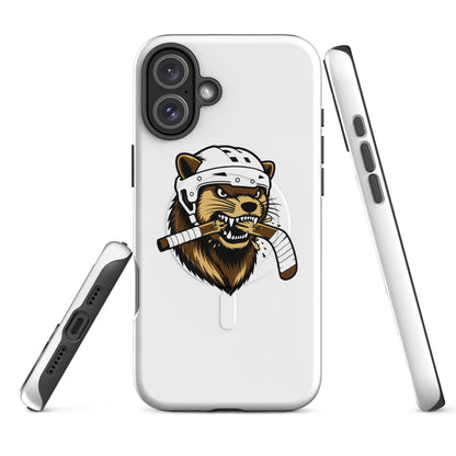 Magsafe Tough Case for iPhone | Fighting Mongooses Hockey Club | Mascot Logo