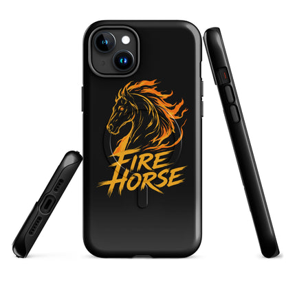 Magsafe Tough Case for iPhone | Fire Horse Masters | Emblem Logo