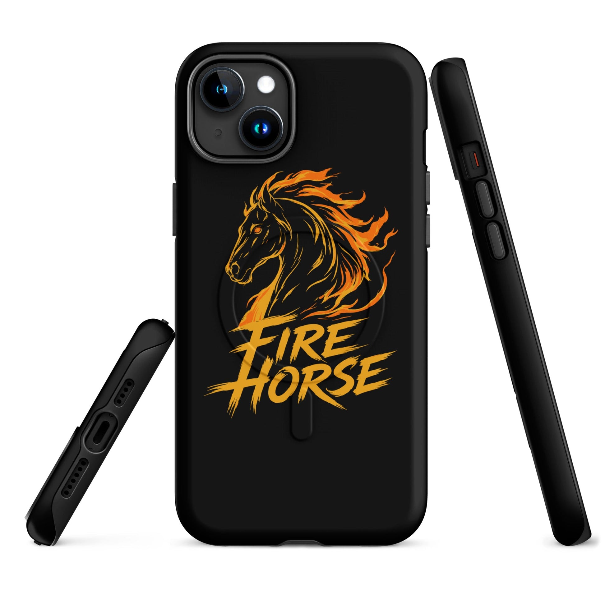 Magsafe Tough Case for iPhone | Fire Horse Masters | Emblem Logo