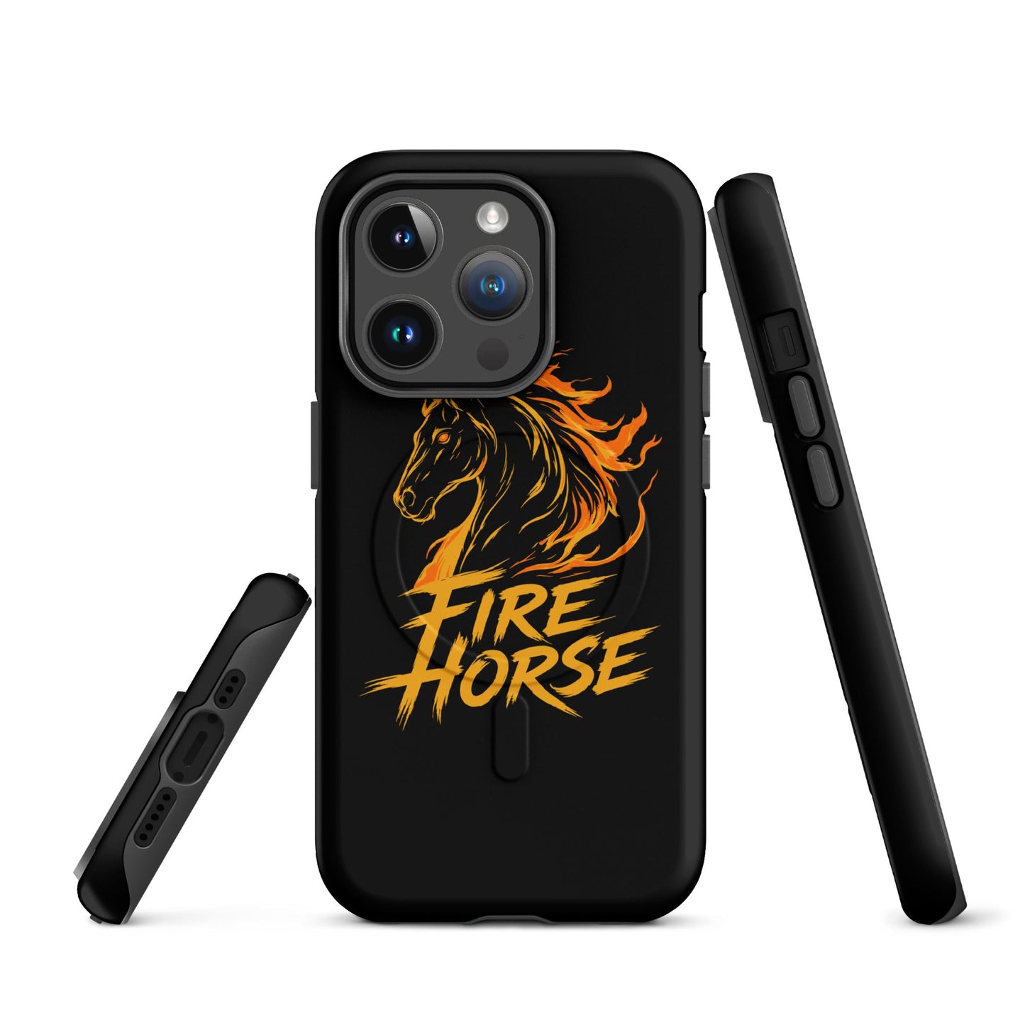 Magsafe Tough Case for iPhone | Fire Horse Masters | Emblem Logo
