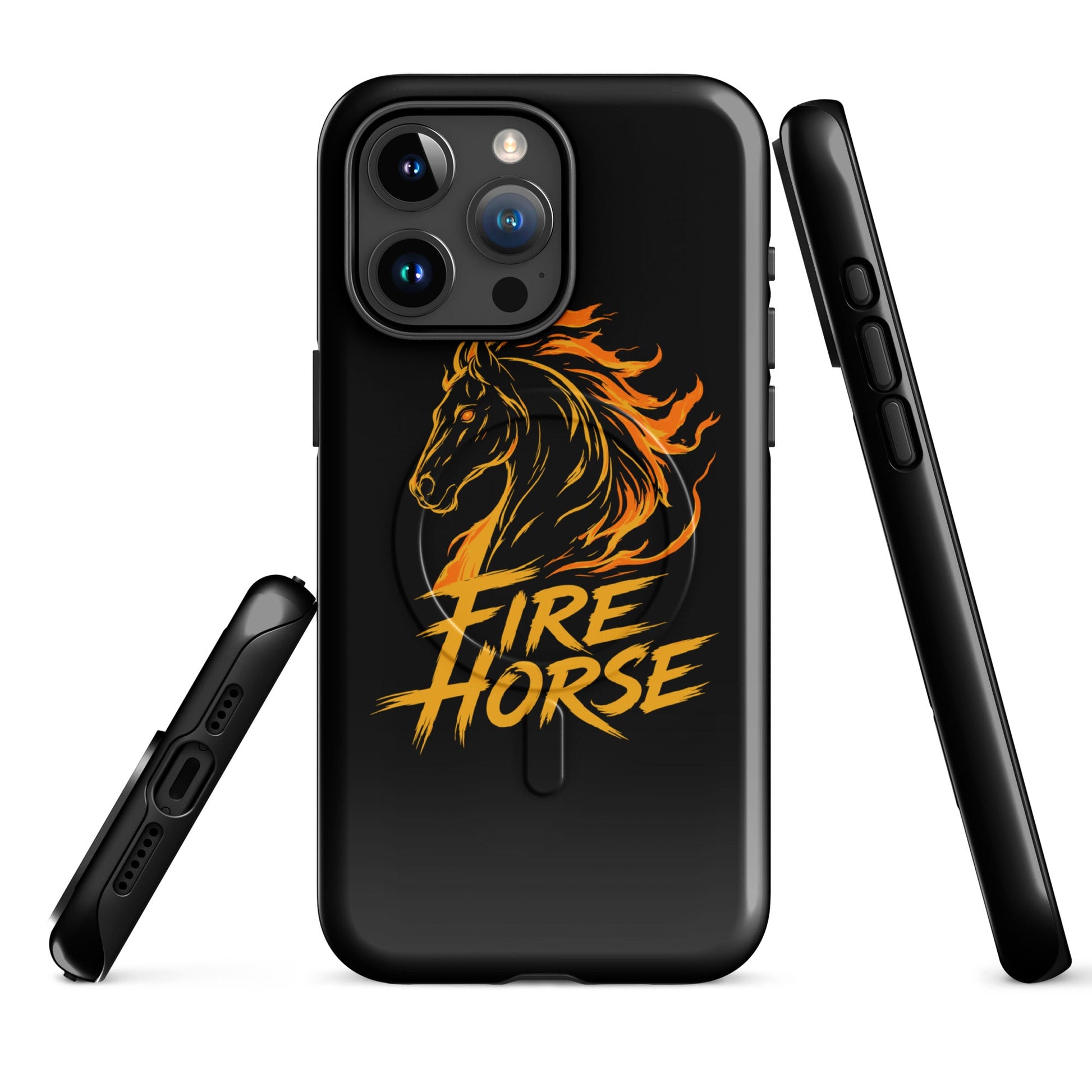 Magsafe Tough Case for iPhone | Fire Horse Masters | Emblem Logo