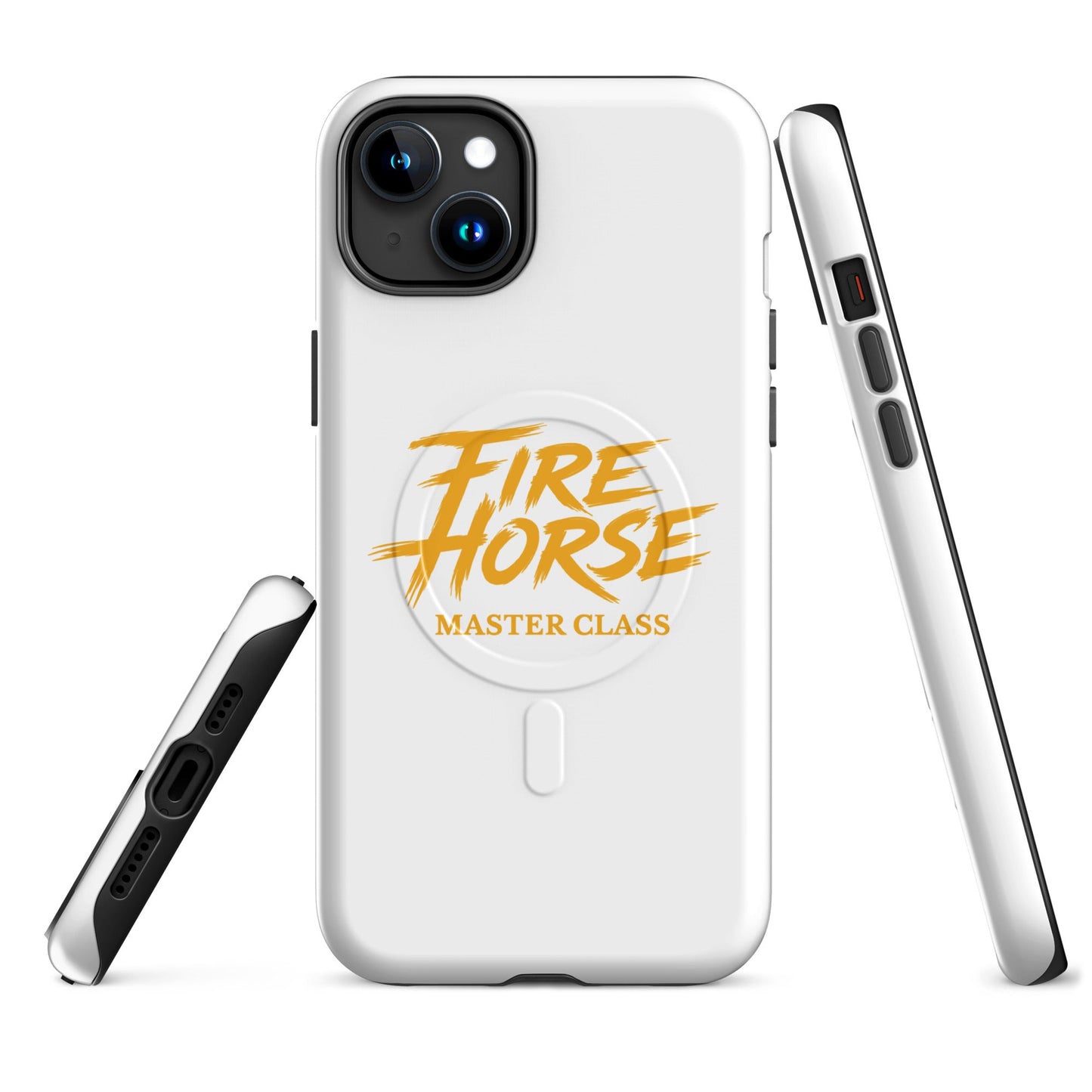 Magsafe Tough Case for iPhone | Fire Horse Masters | Modern Script Logo