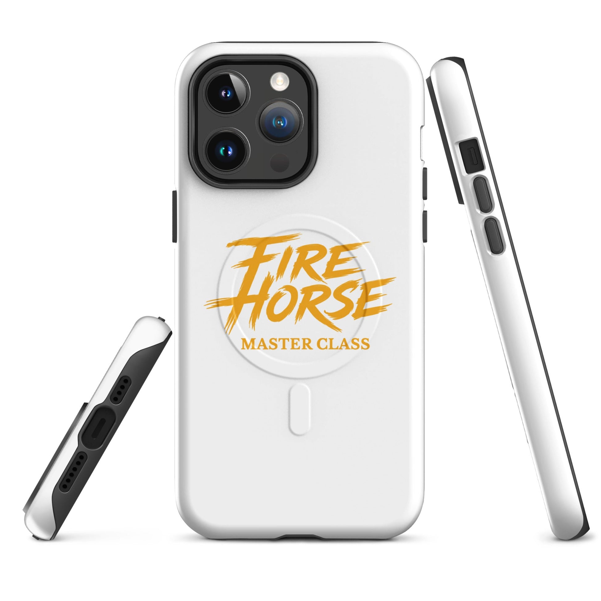 Magsafe Tough Case for iPhone | Fire Horse Masters | Modern Script Logo