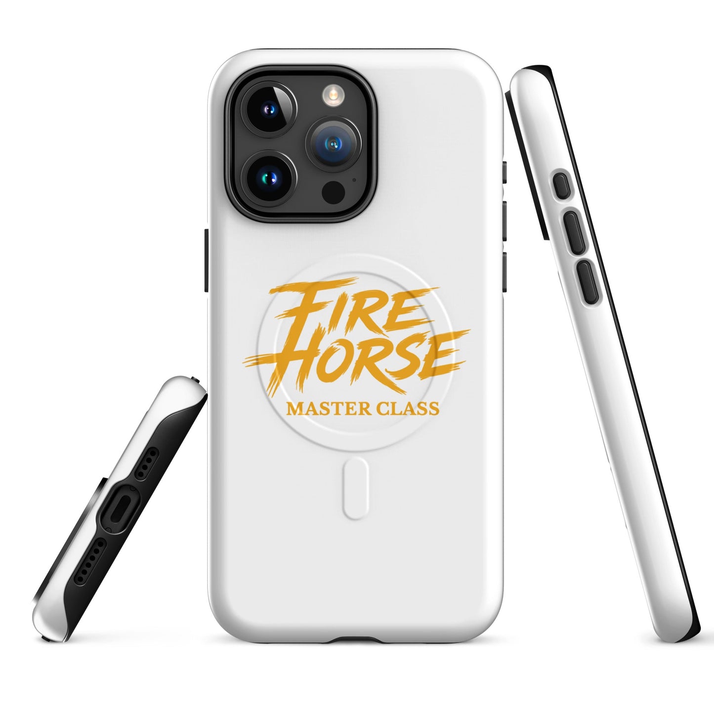 Magsafe Tough Case for iPhone | Fire Horse Masters | Modern Script Logo
