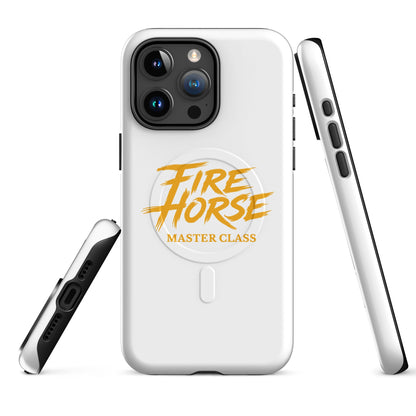 Magsafe Tough Case for iPhone | Fire Horse Masters | Modern Script Logo