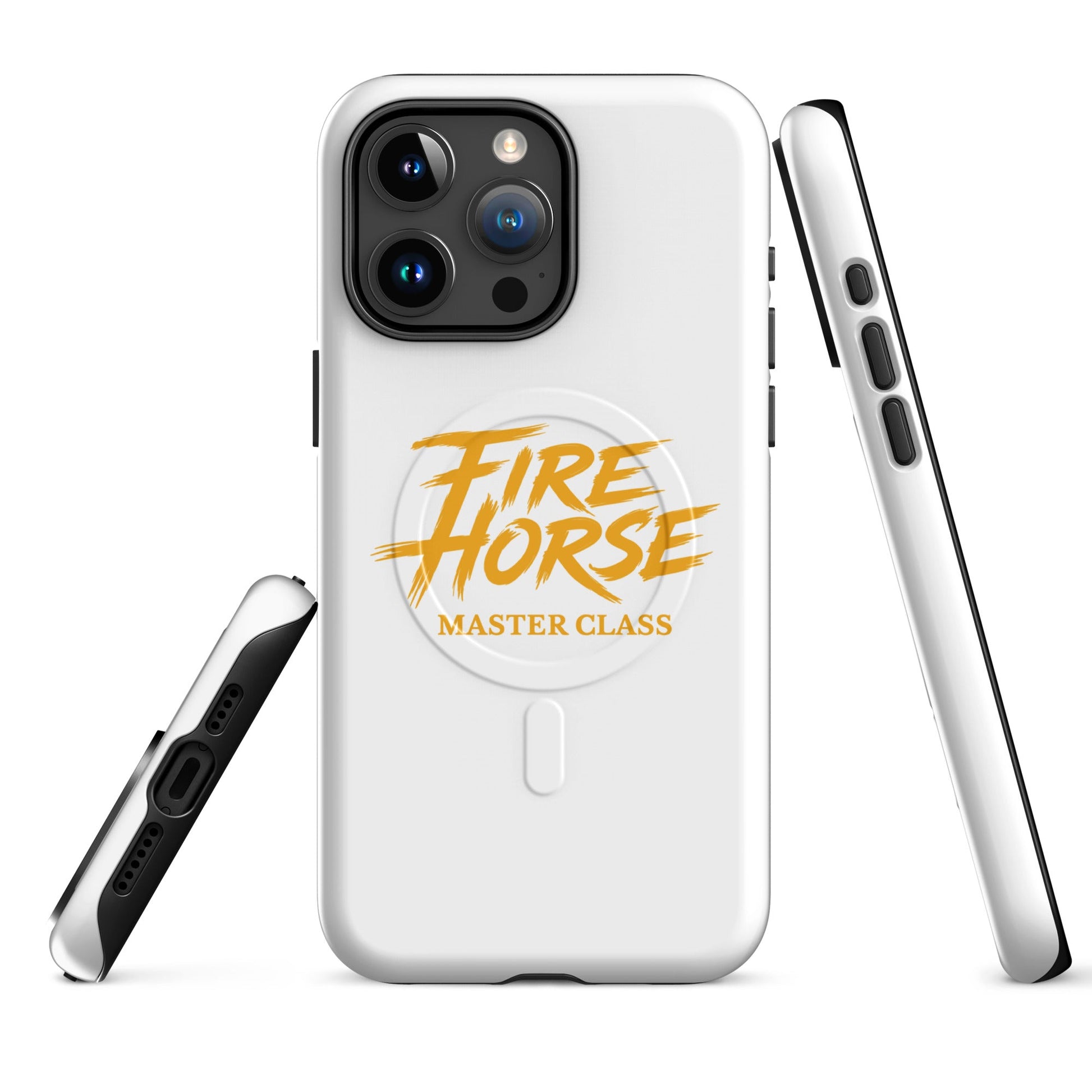 Magsafe Tough Case for iPhone | Fire Horse Masters | Modern Script Logo