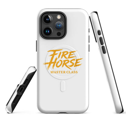 Magsafe Tough Case for iPhone | Fire Horse Masters | Modern Script Logo