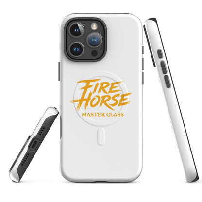 Magsafe Tough Case for iPhone | Fire Horse Masters | Modern Script Logo