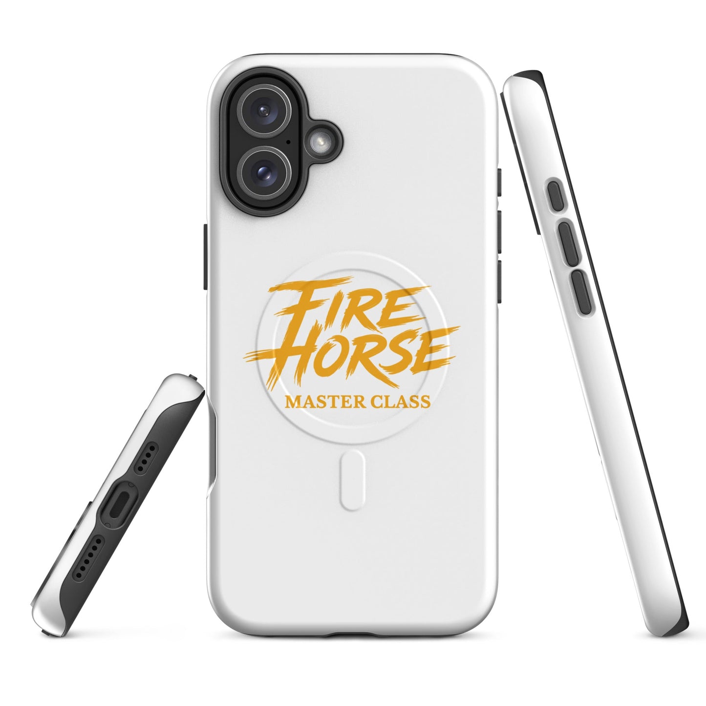 Magsafe Tough Case for iPhone | Fire Horse Masters | Modern Script Logo