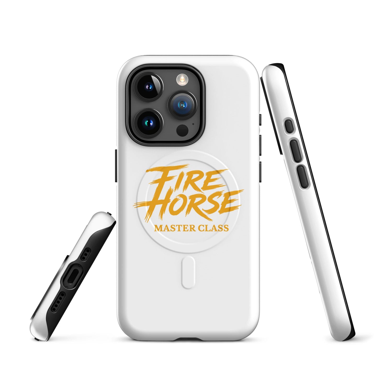Magsafe Tough Case for iPhone | Fire Horse Masters | Modern Script Logo