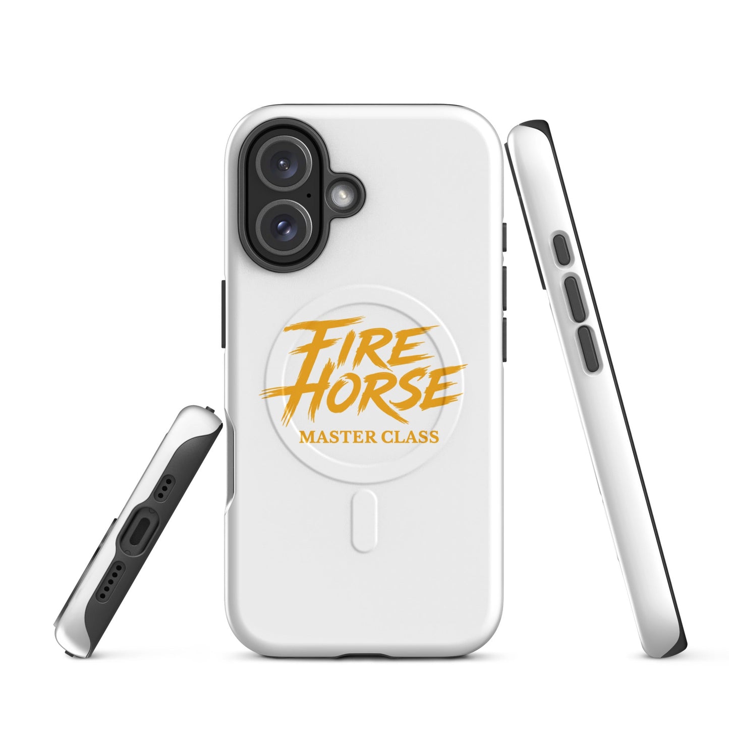 Magsafe Tough Case for iPhone | Fire Horse Masters | Modern Script Logo