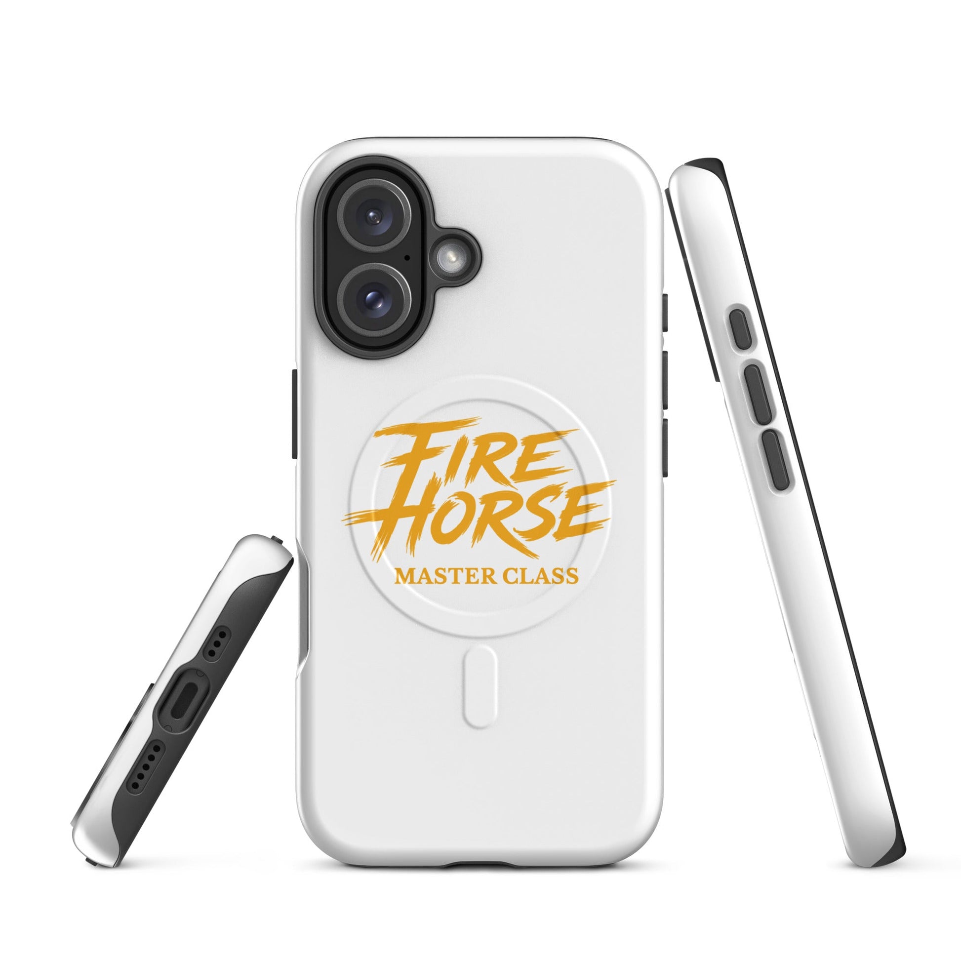 Magsafe Tough Case for iPhone | Fire Horse Masters | Modern Script Logo