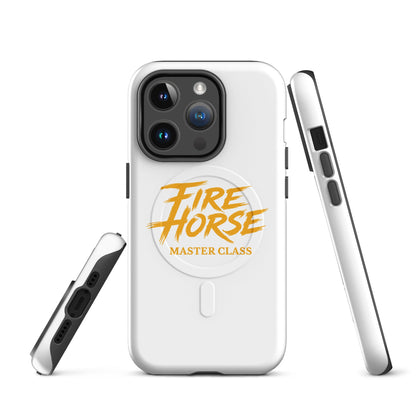Magsafe Tough Case for iPhone | Fire Horse Masters | Modern Script Logo
