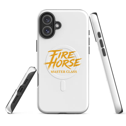 Magsafe Tough Case for iPhone | Fire Horse Masters | Modern Script Logo