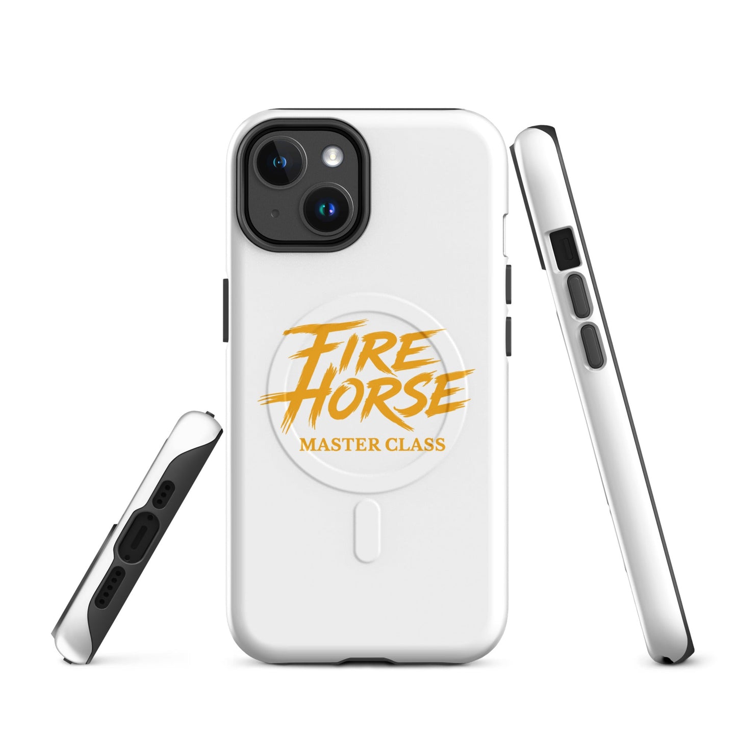Magsafe Tough Case for iPhone | Fire Horse Masters | Modern Script Logo