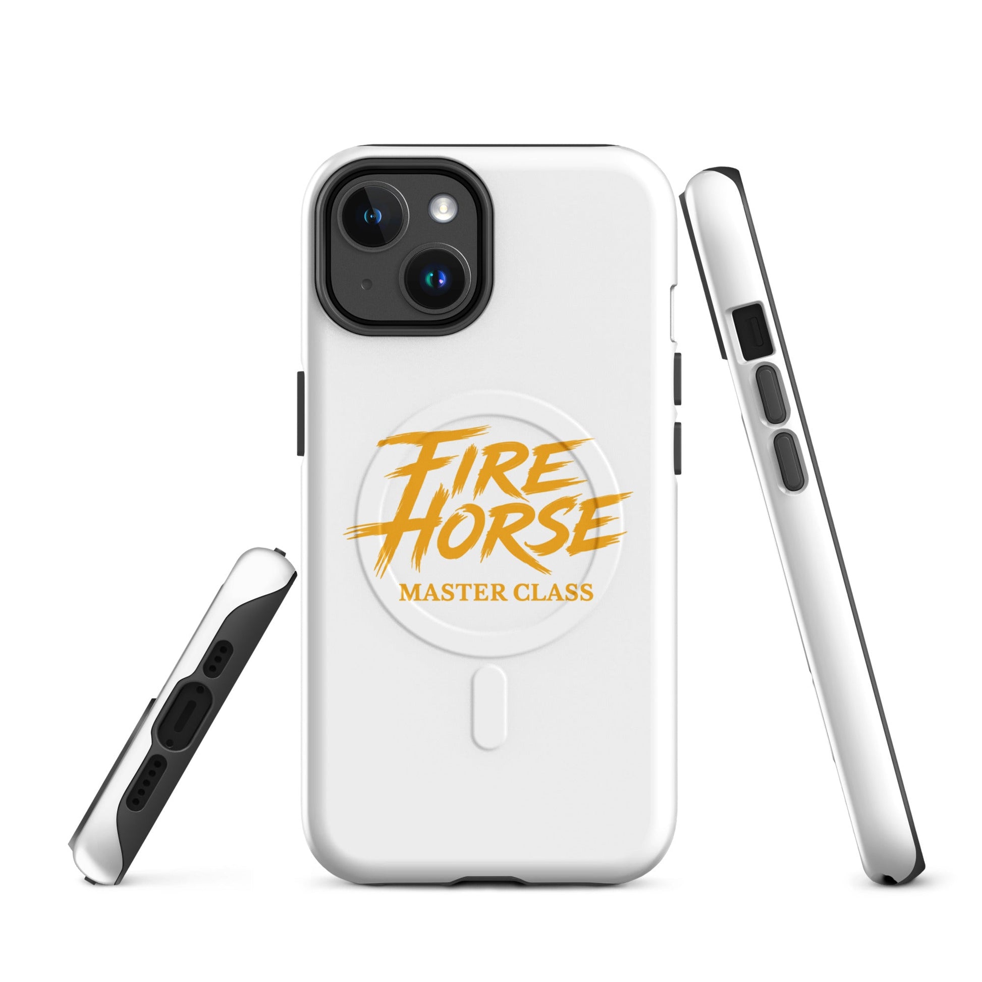 Magsafe Tough Case for iPhone | Fire Horse Masters | Modern Script Logo