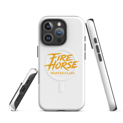 Magsafe Tough Case for iPhone | Fire Horse Masters | Modern Script Logo
