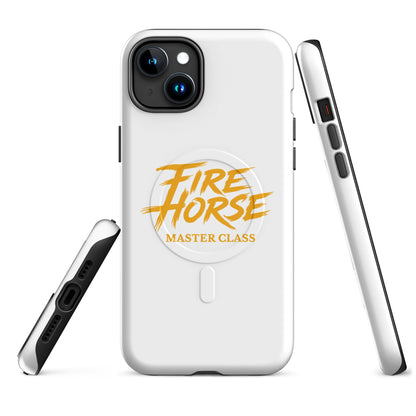 Magsafe Tough Case for iPhone | Fire Horse Masters | Modern Script Logo